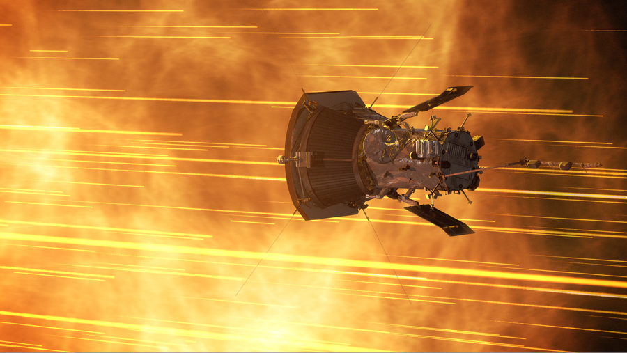 Parker Solar Probe in solar wind (1)